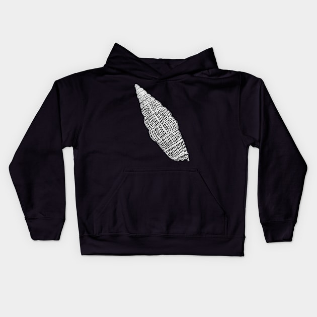 Nassellaria, a radiolarian plankton Kids Hoodie by TRJ NOLA